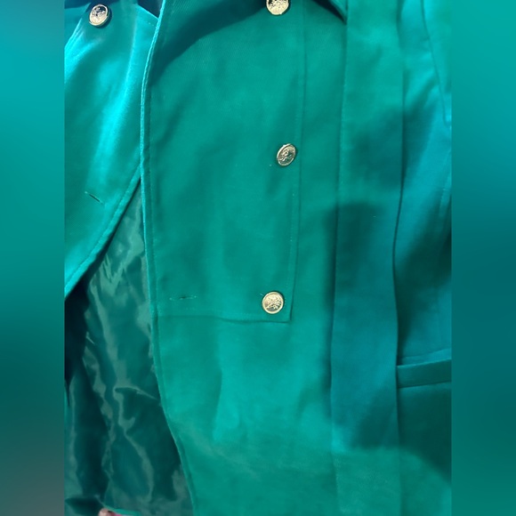Beautiful Green Coat size M - Picture 7 of 9